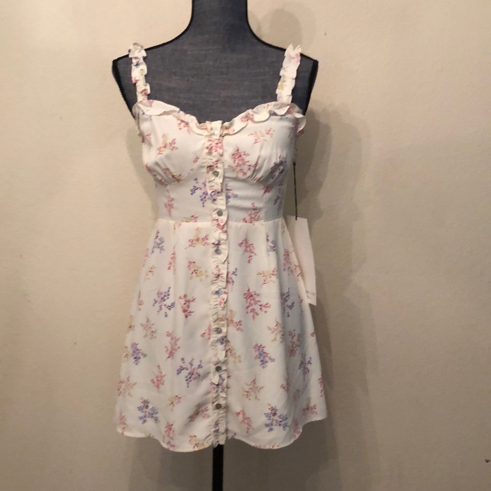 Floral button up dress - Picture 1 of 6
